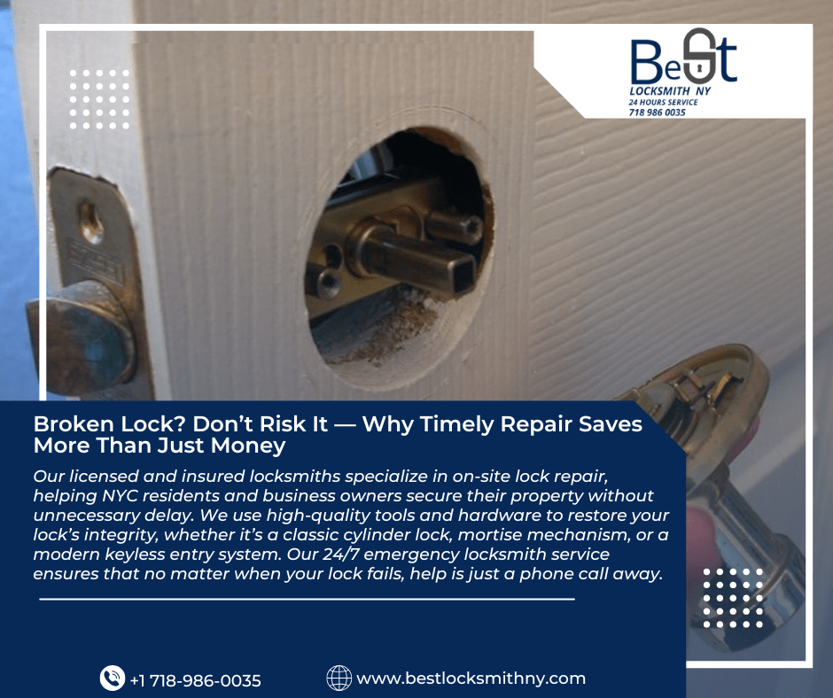 Best Locksmith NY Lock Repair Saves More Than Just Money
