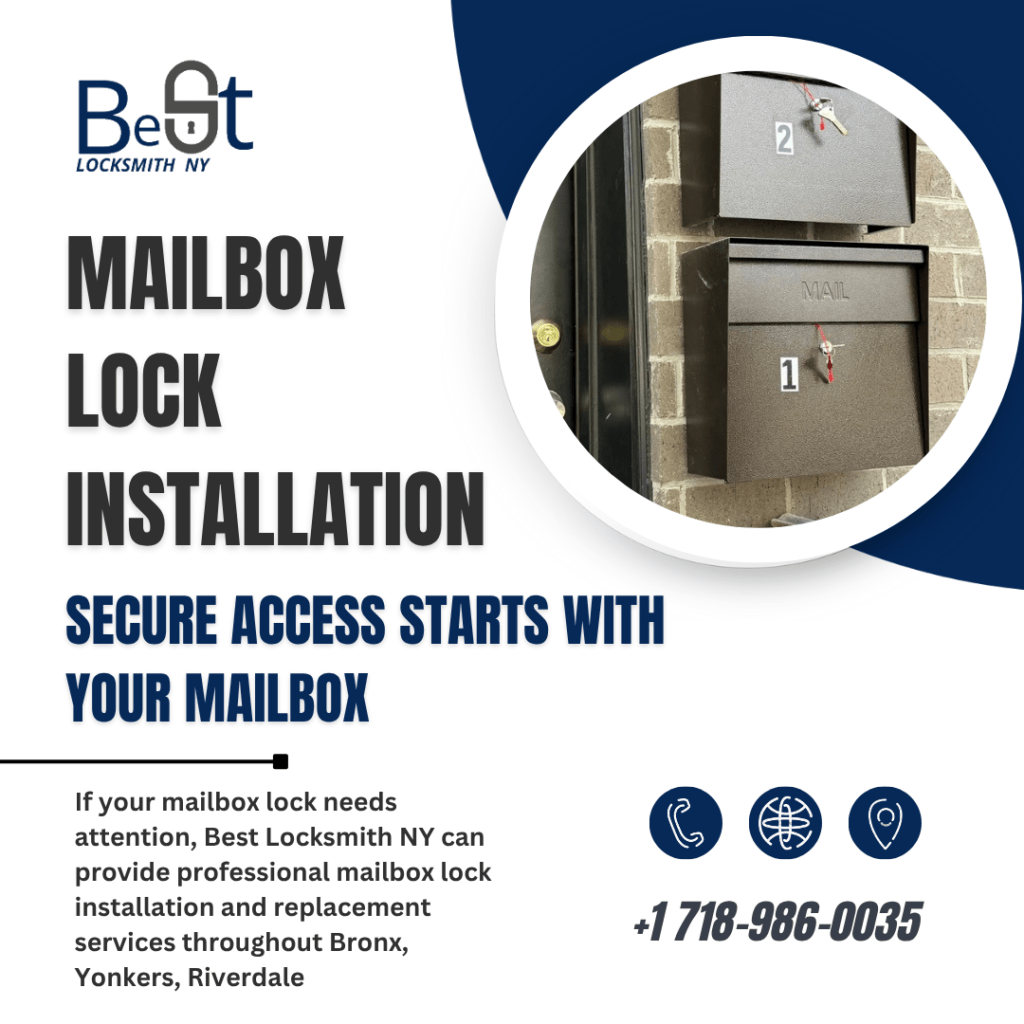 mailbox lock installation by best locksmith ny